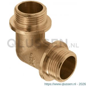 Bonfix knie 3/4 inch 2x buitendraad 82601