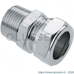 Bonfix puntstuk 1 inch buitendraad x 28 mm vertind 82745AN