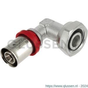 Bonfix Alu-pers conische knie 1/2 inchbinnen x 16 mm vertind 839005