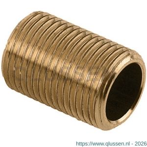 Bonfix gladde nippel 3/8 inch 87110