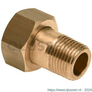 Bonfix 2-delig puntstuk 3/4 inch x 1/2 inch buitendraad 88505