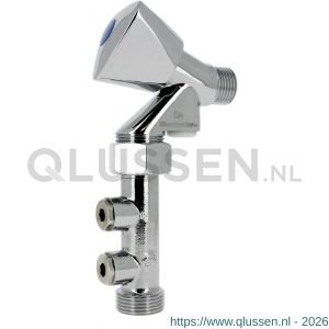 Bonfix keerklep TBE-WF EA inclusief beluchterkaan chroom 901305
