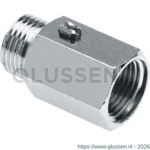Bonfix mini kogelkraan 3/8 inch binnendraad x buitendraad (schroevendraaier) 93965