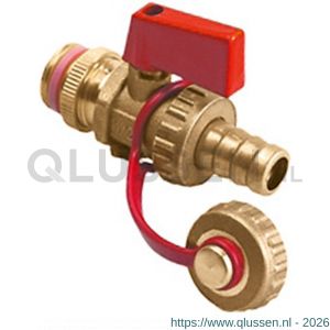 Bonfix vul- en aftapkraan 1/2 inch zelfdichtend messing 94505