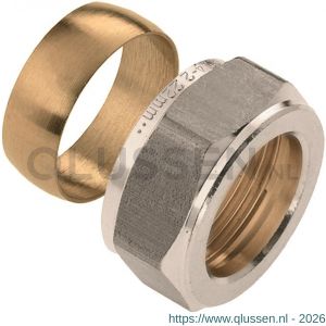 Bonfix ring en moer 18 mm vorstvrije buitendraadkraan 71605 99815