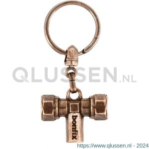 Bonfix sleutelhanger ontluchting antiek roodkoper 99864