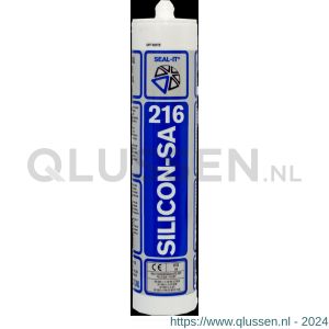 Connect Products Seal-it 216 Silicon-SA siliconenkit zwart worst 400 ml SI-216-9200-400