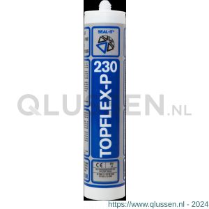 Connect Products Seal-it 230 Topflex-P siliconenkit zwart koker 310 ml SI-230-9200-310