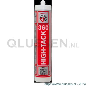 Connect Products Seal-it 360 High Tack MSP-hybride kit zwart koker 290 ml SI-360-9200-290