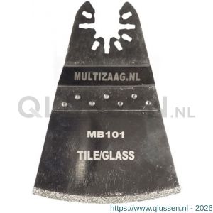 Multizaag MB101 mes diamant segment Universeel 2,2 mm dik los UNI MB101