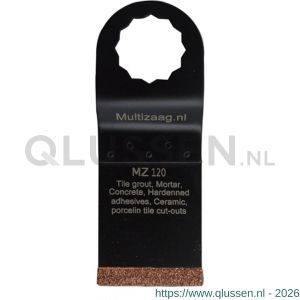 Multizaag MZ120 slijpblad Supercut steen-beton 35x50 mm los SC MZ120