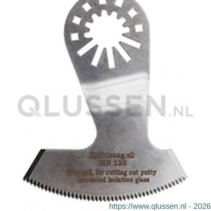 Multizaag MB128 sikkel segment snijmes gekarteld Universeel los UNI MB128