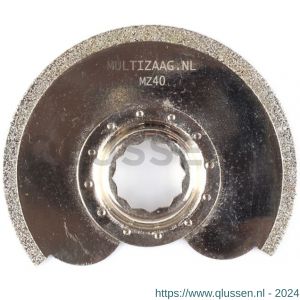 Multizaag MZ40 diamant zaagblad halve maan Supercut blister 1 stuk SC MZ40 BL1