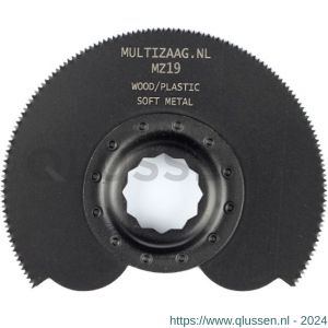 Multizaag MZ19 zaagblad halve maan Supercut 85 mm blister 1 stuk SC MZ19 BL1