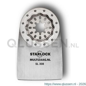 Multizaag SL308 mes flexibel Starlock 34 mm breed 52 mm lang blister 1 stuk SL SL308 BL1