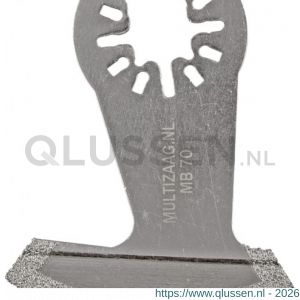 Multizaag MB70 sikkel diamant Universeel 1,2 mm dik blister 1 stuk UNI MB70 BL1