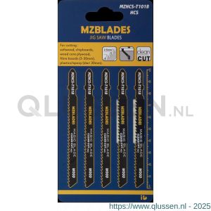 Multizaag MZBlades MZHCS-T101B decoupeerzaagblad Universeel hout tandafstand 2,7 mm lengte 100 mm dikte 1,5 mm UNI MZHCS-T101B