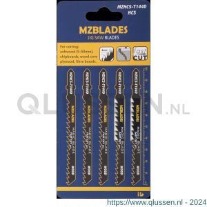 Multizaag MZBlades MZHCS-T144D decoupeerzaagblad Universeel hout speed tandafstand 4-5,2 mm lengte 100 mm dikte 1,5 mm UNI MZHCS-T144D