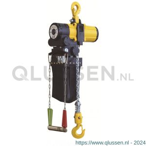 Delta pneumatische kettingtakel 6,3 ton met 10 m hijshoogte 2 part Atex zone 2 CD.0.PH.0630.10