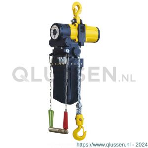 Delta pneumatische kettingtakel 1 ton met 6 m hijshoogte 1 part Atex zone 2 CD.0.PH.0100.06