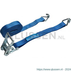 Deltasling sjorband met ratel 35 mm x 7 m 1000 daN blauw CO.SB.035.07.2.BL