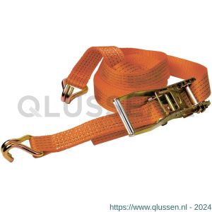 Deltasling sjorband met ratel 25 mm x 3 m 500 daN oranje CO.SB.025.03.2.OR