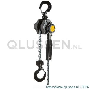 Delta Aluminium rateltakel 0,75 ton met 3 m hijshoogte DC.0.0780753