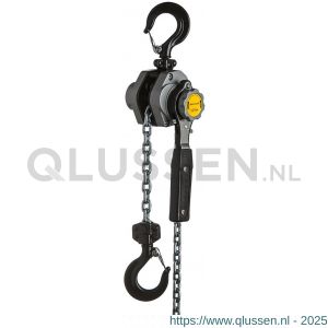 Delta Aluminium rateltakel 1,5 ton met 3 m hijshoogte DC.0.0781503