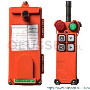 Deltacontrol centrale radiografische besturing voor DH DEH type 2 takels dubbele snelheid DH.RC.C.2.0202