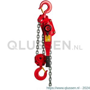 Delta Red Premium rateltakel 6,3 ton met 1,5 m hijshoogte DR.0.0556301.5