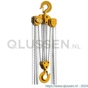 Delta Yellow handkettingtakel 20 ton met 3 m hijshoogte DY.0.04420003