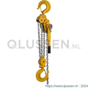 Delta Yellow rateltakel 9 ton met 1,5 m hijshoogte DY.0.0549001.5