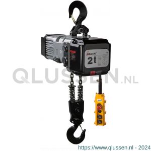 Delta elektrische kettingtakel DMS 230V 2 ton met 6 m hijshoogte enkele snelheid 2 parten SG.0.DMS.02201.06