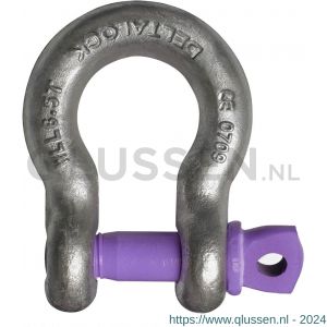 Deltalock harpsluiting met borstbout 2 ton SH.EN01.02